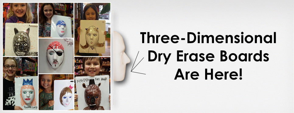 The First 3D Dry Erase Board!